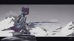 Size: 7680x4320 | Tagged: safe, artist:aurorarhythm, bat pony, anthro, bookofsilvermistoetle, scenery