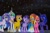 Size: 3570x2321 | Tagged: safe, artist:magicnova, derpibooru exclusive, luster dawn, princess celestia, princess flurry heart, starlight glimmer, sunburst, twilight sparkle, oc, oc:starfire blaze, alicorn, pony, unicorn, g4, amputee, aunt and niece, blaze (coat marking), cloak, clothes, coat markings, facial hair, facial markings, father and child, father and daughter, father and son, female, glasses, high res, husband and wife, jewelry, looking at you, luster dawn is starlight's and sunburst's daughter, male, mare, mother and child, mother and daughter, mother and son, offspring, older, older flurry heart, older starlight glimmer, older sunburst, older twilight sparkle (alicorn), parent and child, parent:starlight glimmer, parent:sunburst, parents:starburst, prosthetic leg, prosthetic limb, prosthetics, raised leg, regalia, ship:starburst, shipping, show accurate, smiling, smiling at you, socks (coat markings), stallion, starry night, straight, sunburst the bearded, sunburst's cloak, sunburst's glasses, traditional art, twilight sparkle (alicorn)