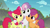 Size: 1280x720 | Tagged: safe, screencap, apple bloom, scootaloo, sweetie belle, earth pony, pegasus, pony, unicorn, g4, season 8, surf and/or turf, :o, adorabloom, bipedal, bipedal leaning, cute, cutealoo, cutie mark crusaders, diasweetes, female, filly, foal, group hug, happy, hnnng, hug, leaning, looking at you, mount aris, open mouth, raised hoof, smiling, standing on two hooves