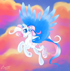 Size: 1910x1934 | Tagged: safe, artist:creeate97, star catcher, pegasus, pony, g3, solo