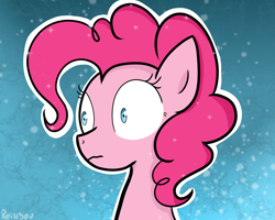 Size: 2500x2000 | Tagged: safe, artist:reinbou, pinkie pie, earth pony, pony, g4, high res, simple background, solo