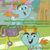 Size: 1920x1920 | Tagged: safe, edit, edited screencap, editor:itsmgh1203, screencap, snails, snips, pony, unicorn, 2 4 6 greaaat, boast busters, g4, my little pony: friendship is magic, season 1, season 9, colt, english, foal, magic, male, offscreen character, open mouth, open smile, smiling, solo focus, telekinesis, text