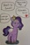 Size: 2647x3843 | Tagged: safe, artist:magicnova, derpibooru exclusive, pipp petals, pegasus, pony, g5, my little pony: tell your tale, adorapipp, angry, cross-popping veins, cute, emanata, english, female, heart, high res, jewelry, looking at you, madorable, mare, pipp is short, pipp is smol, pipp petals is not amused, simple background, smol, solo, speech bubble, text, traditional art, unamused, unshorn fetlocks, vein bulge, white background