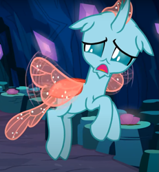 Size: 679x734 | Tagged: safe, screencap, ocellus, changedling, changeling, g4, uprooted, cropped, female, solo