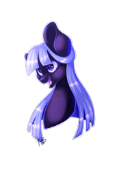 Size: 1000x1414 | Tagged: safe, artist:prettyshinegp, oc, oc only, earth pony, pony, bust, earth pony oc, simple background, smiling, solo, transparent background