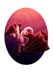 Size: 1000x1414 | Tagged: safe, artist:prettyshinegp, oc, oc only, bat pony, pony, bat pony oc, bat wings, simple background, smiling, solo, transparent background, wings