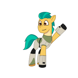Size: 2100x2100 | Tagged: safe, artist:chanyhuman, hitch trailblazer, earth pony, pony, g5, my little pony: tell your tale, clothes, cosplay, costume, high res, jacqui briggs, male, mortal kombat, mortal kombat 11, simple background, solo, stallion, transparent background, vector