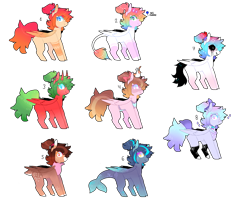 Size: 2500x2000 | Tagged: safe, artist:tookiut, oc, oc only, original species, pegasus, pony, shark, shark pony, collaboration, high res, horns, multicolored hair, pegasus oc, rainbow hair, simple background, smiling, transparent background, wings