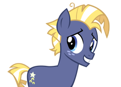 Size: 1400x1012 | Tagged: safe, artist:kyoshithebrony, star tracker, earth pony, pony, g4, cute, happy, male, simple background, smiling, solo, teenager, trackerbetes, transparent background, vector