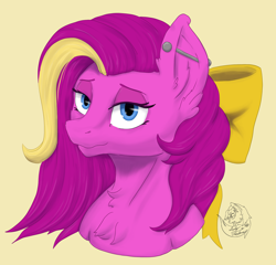 Size: 2292x2199 | Tagged: safe, artist:ladytechna, oc, oc:wild strykes, pony, head shot, high res, piercing