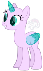 Size: 1359x2271 | Tagged: safe, artist:emperor-anri, oc, oc only, alicorn, pony, alicorn oc, base, eyelashes, female, grin, horn, mare, simple background, smiling, solo, transparent background, wings