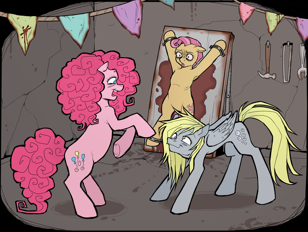 Cooking with pinkie pie hentai game фото 109