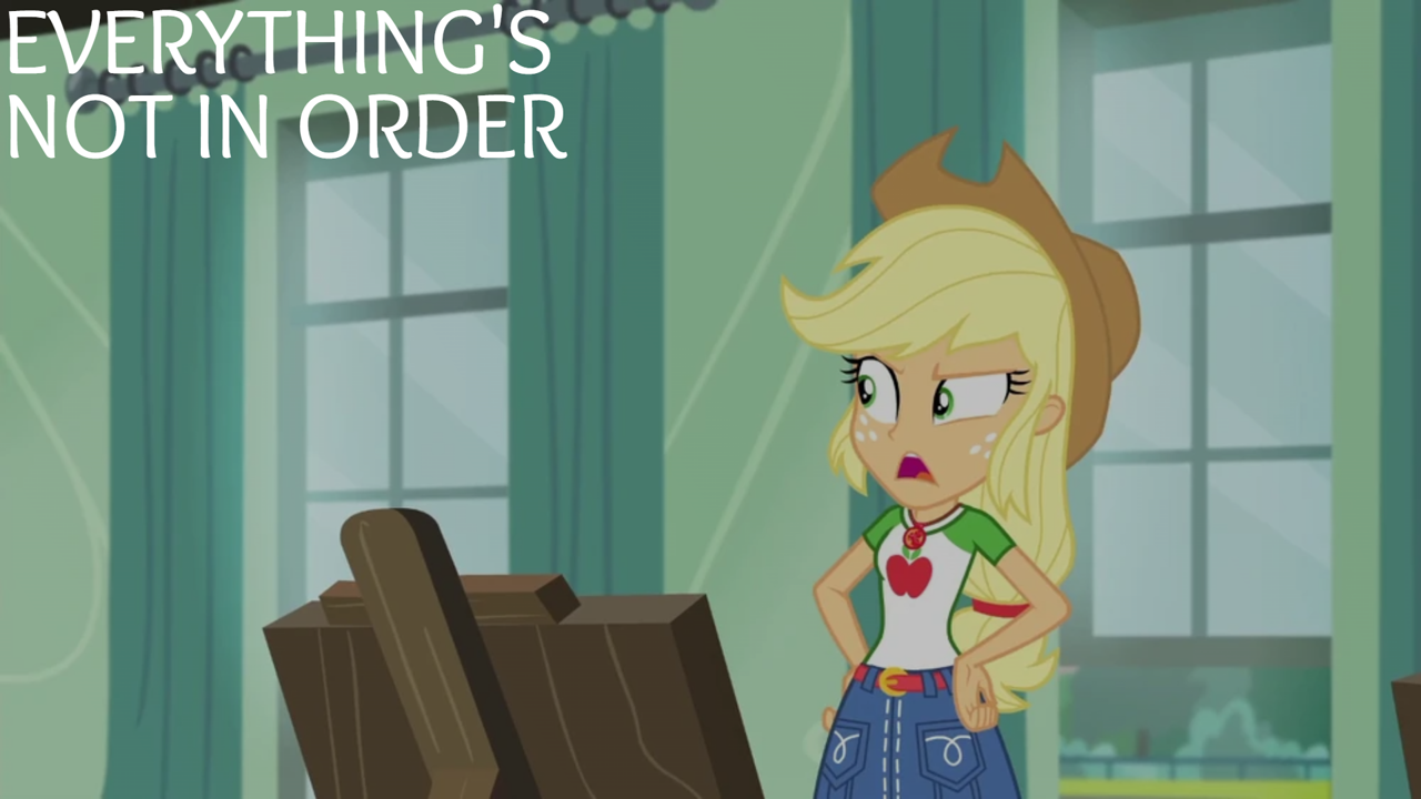 Safe Edit Edited Screencap Editor Quoterific Screencap Applejack Equestria