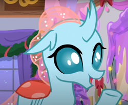 Size: 947x778 | Tagged: safe, screencap, ocellus, changedling, changeling, g4, the hearth's warming club, cropped, cute, diaocelles, female, solo