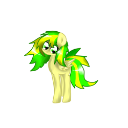 Size: 3000x3000 | Tagged: safe, artist:shawarmacat, oc, oc only, oc:wooden toaster, pegasus, pony, female, high res, mare, simple background, smiling, white background, wings