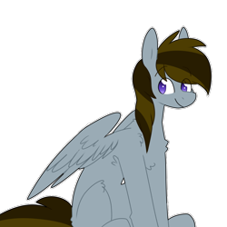 Size: 900x900 | Tagged: safe, artist:puppie, oc, oc only, oc:rockyroadic, pegasus, pony, cute, photo, simple background, solo, transparent background