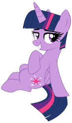 Size: 1881x3230 | Tagged: safe, artist:mint-light, artist:twilyisbestpone, twilight sparkle, alicorn, pony, g4, base used, bedroom eyes, female, flirting, looking at you, mare, pretty, seductive, seductive look, simple background, sitting, smiling, solo, transparent background, twilight sparkle (alicorn)