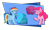 Size: 2000x1200 | Tagged: safe, artist:lukewarmluke, part of a set, pinkie pie, rainbow dash, earth pony, pegasus, pony, series:a dash of blue (lukewarmluke), g4, blueberry, blueberry inflation, charlie and the chocolate factory, digital art, expansion, folded wings, food, imminent inflation, inflation, roald dahl, simple background, speech bubble, transparent background, turning blue, willy wonka and the chocolate factory, wings