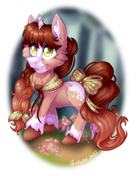 Size: 800x1036 | Tagged: safe, artist:mychelle, oc, oc:inkcap, pony, unicorn, female, mare, solo