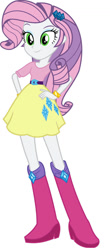 Size: 594x1344 | Tagged: safe, artist:thehumanboywonder, rarity, sweetie belle, human, equestria girls, g4, clothes, clothes swap, palette swap, rarity's skirt, recolor, simple background, skirt, solo, white background