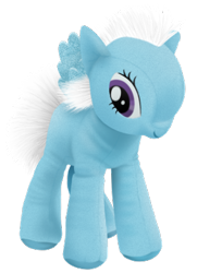 Size: 287x397 | Tagged: safe, artist:feather_bloom, oc, oc:feather bloom(fb), oc:feather_bloom, pegasus, pony, cursed image, drawing, plushie, pony plushie, realistic, shading, simple background, solo, sparkly wings, transparent background, wings