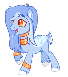 Size: 2136x2400 | Tagged: safe, artist:thatonefluffs, oc, oc only, oc:aura shine, pegasus, pony, base used, commission, deer tail, eyebrows, eyebrows visible through hair, high res, jewelry, long hair, looking sideways, male, shaded eyes, simple background, solo, stallion, stallion oc, tail, transparent background, unshorn fetlocks, watermark