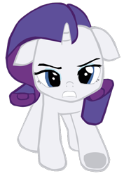 Size: 598x800 | Tagged: safe, artist:benpictures1, rarity, pony, unicorn, g4, my little pony: the movie, cute, female, floppy ears, inkscape, mare, raribetes, simple background, solo, transparent background, vector