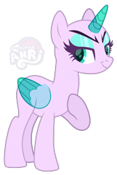 Size: 1480x2200 | Tagged: safe, artist:emperor-anri, oc, oc only, alicorn, pony, g4, alicorn oc, base, bedroom eyes, eyelashes, female, hoof on chest, horn, mare, raised hoof, simple background, smiling, smirk, solo, transparent background, transparent horn, transparent wings, wings