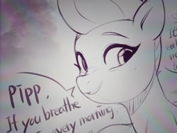 Size: 2048x1536 | Tagged: safe, artist:maren, zipp storm, pegasus, pony, g5, sketch, wip