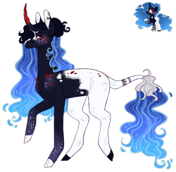 Size: 2863x2790 | Tagged: safe, artist:sleepy-nova, oc, pony, unicorn, female, high res, magical gay spawn, mare, offspring, parent:king sombra, parent:shining armor, parents:shiningsombra, simple background, solo, transparent background