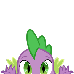 Size: 10000x10000 | Tagged: safe, artist:php170, part of a set, spike, dragon, g4, absurd resolution, cute, hand, looking at you, male, peekaboo, peeking, simple background, solo, soon, spikabetes, transparent background, vector
