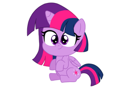 Size: 1069x747 | Tagged: safe, artist:lachlandingoofficial, twilight sparkle, alicorn, pony, g4.5, my little pony: pony life, cute, female, mare, simple background, solo, transparent background, twiabetes, twilight sparkle (alicorn)