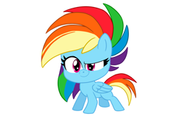 Size: 1069x747 | Tagged: safe, artist:lachlandingoofficial, rainbow dash, pegasus, pony, g4.5, my little pony: pony life, female, mare, simple background, solo, transparent background
