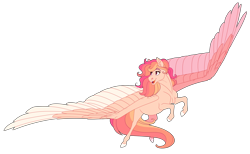 Size: 4050x2500 | Tagged: safe, artist:uunicornicc, oc, oc only, unnamed oc, pegasus, pony, eyebrows, female, high res, impossibly large wings, large wings, looking back, mare, open mouth, open smile, pegasus oc, simple background, smiling, solo, spread wings, transparent background, wings