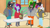 Size: 1920x1080 | Tagged: safe, oc, oc only, oc:charlie worthley, oc:dax "sparks" flyer, oc:guenevive "gwen" the goth gryphon, oc:melody "popsicle" mayfeather, anthro, bojack horseman, meme, new midwestria