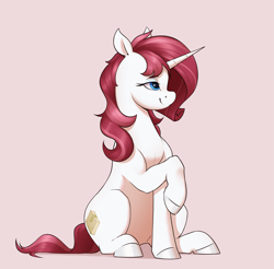 Size: 3359x3308 | Tagged: source needed, safe, artist:aquaticvibes, oc, oc only, oc:haemella, pony, unicorn, female, high res, mare, simple background, solo
