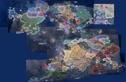 Size: 6522x4216 | Tagged: safe, edit, edited screencap, screencap, equestria at war mod, g4, absurd resolution, map, map of equestria, no pony, political map