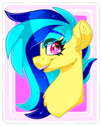 Size: 1046x1286 | Tagged: safe, artist:thehaywaiianhorse, oc, oc:koa, earth pony, pony, bust, female, mare, portrait, solo