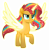 Size: 4944x5029 | Tagged: safe, artist:emeraldblast63, sunset shimmer, alicorn, pony, g4, alicornified, artificial horn, artificial wings, augmented, female, horn, magic, magic horn, magic wings, mare, movie accurate, race swap, rainbow power, rainbow power-ified, shimmercorn, simple background, solo, sunset shimmer day, transparent background, wings