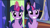 Size: 1920x1080 | Tagged: safe, edit, edited screencap, screencap, twilight sparkle, alicorn, changeling, pony, g4, season 5, season 6, to where and back again, what about discord?, 1080p, coincidence i think not, comparison, cute, disguise, disguised changeling, faic, fake twilight, female, looking at you, mare, smiling, solo, twiabetes, twilight sparkle (alicorn), twilight's castle
