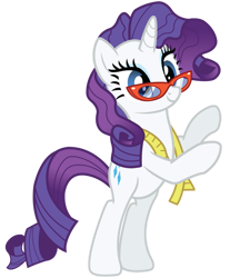 Size: 813x982 | Tagged: safe, artist:birthofthepheonix, rarity, pony, unicorn, a canterlot wedding, absurd resolution, bipedal, featureless crotch, female, glasses, measuring tape, rarity's glasses, simple background, solo, standing on two hooves, transparent background, vector