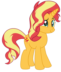 Size: 1400x1653 | Tagged: safe, artist:gmaplay, sunset shimmer, pony, unicorn, equestria girls, g4, female, mare, simple background, solo, sunset shimmer day, transparent background