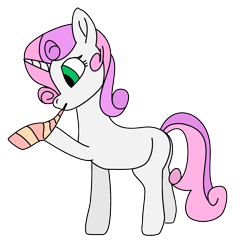 Size: 2000x2000 | Tagged: safe, artist:timcryt, sweetie belle, pony, g4, clothes, high res, simple background, socks, solo, striped socks, transparent background