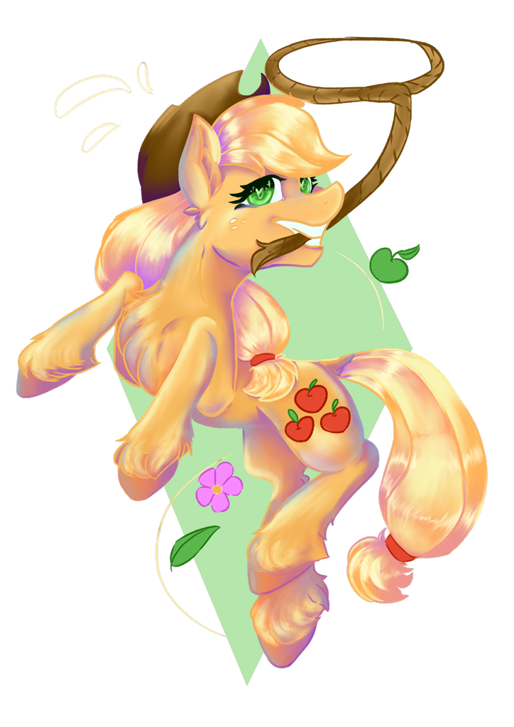 #2952969 - safe, artist:dankpegasista, applejack, earth pony, pony ...