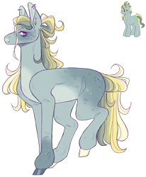 Size: 2233x2706 | Tagged: safe, artist:sleepy-nova, oc, earth pony, pony, female, high res, mare, offspring, parent:marble pie, parent:zephyr breeze, simple background, solo, transparent background