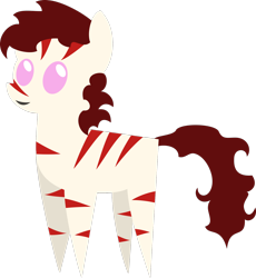 Size: 1600x1739 | Tagged: artist needed, safe, oc, oc:rampage, earth pony, pony, fallout equestria, fallout equestria: project horizons, fanfic art, female, mare, pointy ponies, simple background, solo, transparent background