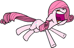 Size: 662x432 | Tagged: safe, artist:noi kincade, oc, oc only, oc:annisa trihapsari, earth pony, pony, angry, autistic screeching, earth pony oc, eyes closed, female, mare, open mouth, screaming, simple background, solo, transparent background, yelling