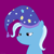 Size: 950x950 | Tagged: safe, artist:ceffyl-dŵr, trixie, pony, unicorn, g4, hat, nightcap, solo, trixie's nightcap