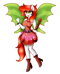Size: 3094x3822 | Tagged: safe, artist:dazzlingmimi, oc, oc only, oc:pearl rose, human, equestria girls, g4, breasts, disguise, disguised siren, gem, high res, simple background, siren gem, sirenified, solo, species swap, transparent background