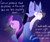 Size: 600x500 | Tagged: safe, artist:sickbelle, twilight sparkle, bird, pony, anthro, airplanes (song), crossover, crossover shipping, crying, dialogue, female, male, meme, mordecai, mordetwi, ponified, regular show, shipping, singing, species swap, straight